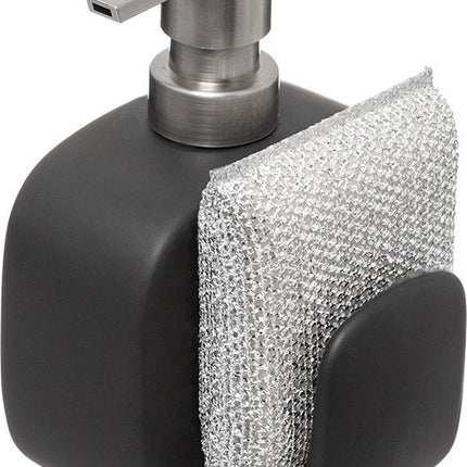 5Five Zeepdispenser van gres met sponshouder