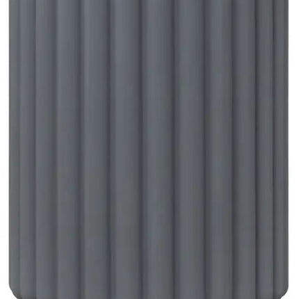 4-delige Grijze Badkamer & Keukenset - Zeepdispenser, Zeepbakje, Tandenborstelhouder en Plateau - Modern Design van Hars - Zeeppomp - Zeepset