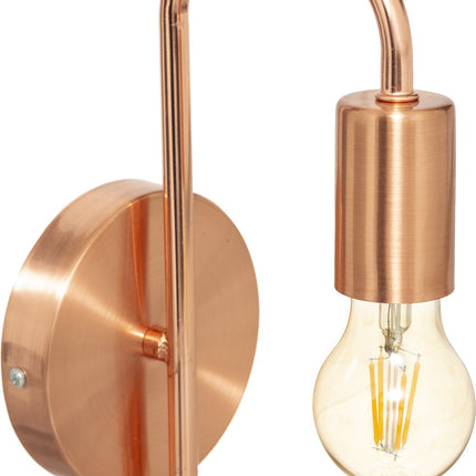 Atmosphera Wandlamp - Lamp - Koper en Metaal - H25cm