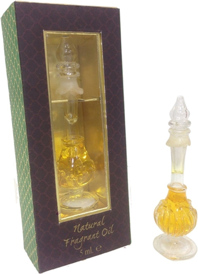 Geurolie in handgeblazen flesje lily of the valley - 5ml