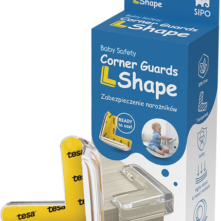 SIPO Hoekbeschermers - 12-delig Set Transparante Silicone Hoekbescherming voor Meubels - SBS-EC52 - Tafelbescherming -