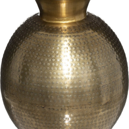 Atmosphera Bloemenvaas - van stijlvol metaal - 40 x 28 cm - metallic brons - vaas