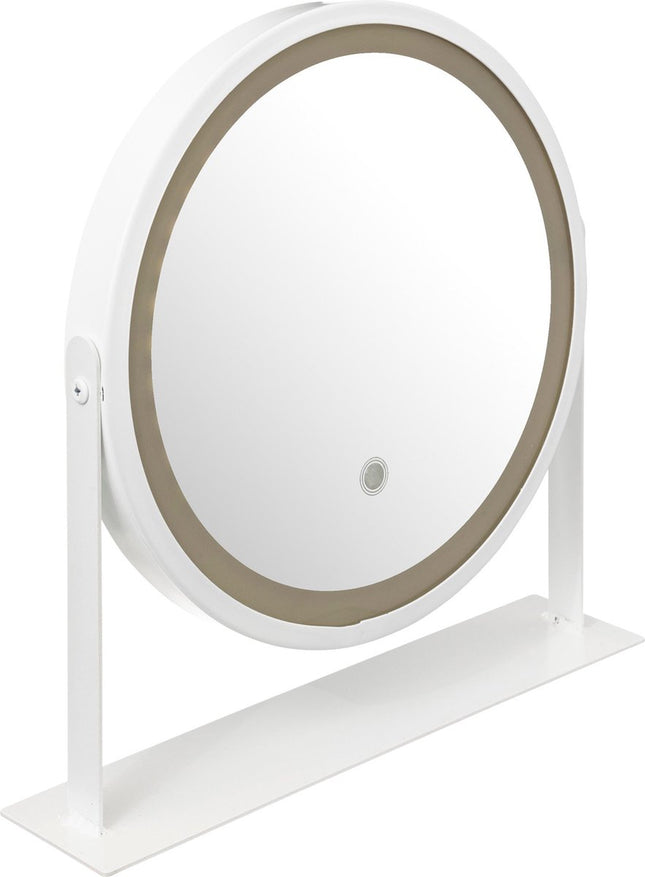 5Five Badkamer LED-spiegel draaibaar 34x8x35cm - Wit