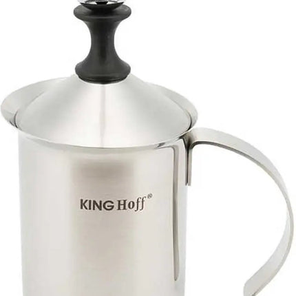 Top Choice - Melkopschuimer Handmatig - RVS - 800 ml - Vaatwasserbestendig - Barista - Melkkan