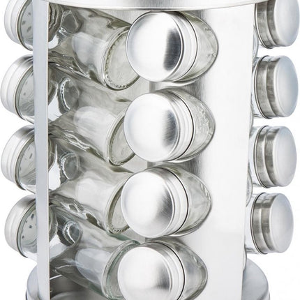 Kinghoff 4011 kruidenrek - RVS - 17-delig