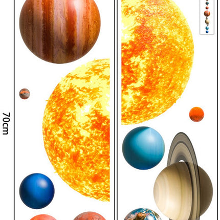 Sipo Wandsticker Dierenfiguren - Grote Zelfklevende Muurdecoratie voor Kinderkamer - 91x72 cm - Verplaatsbare Dieren Wandsticker voor Peuterkamer en Kinderdagverblijf