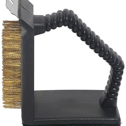 KINGHoff Grill Cleaning Brush KH-1913 – 3-in-1 Set (Scraper, Sponge & Brush) voor Effectief Grillonderhoud - Barbecue Borstel - BBQ Spons - Barbecue Reiniging