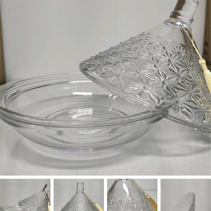 Glazen tajine ø28 cm - hittebestendig
