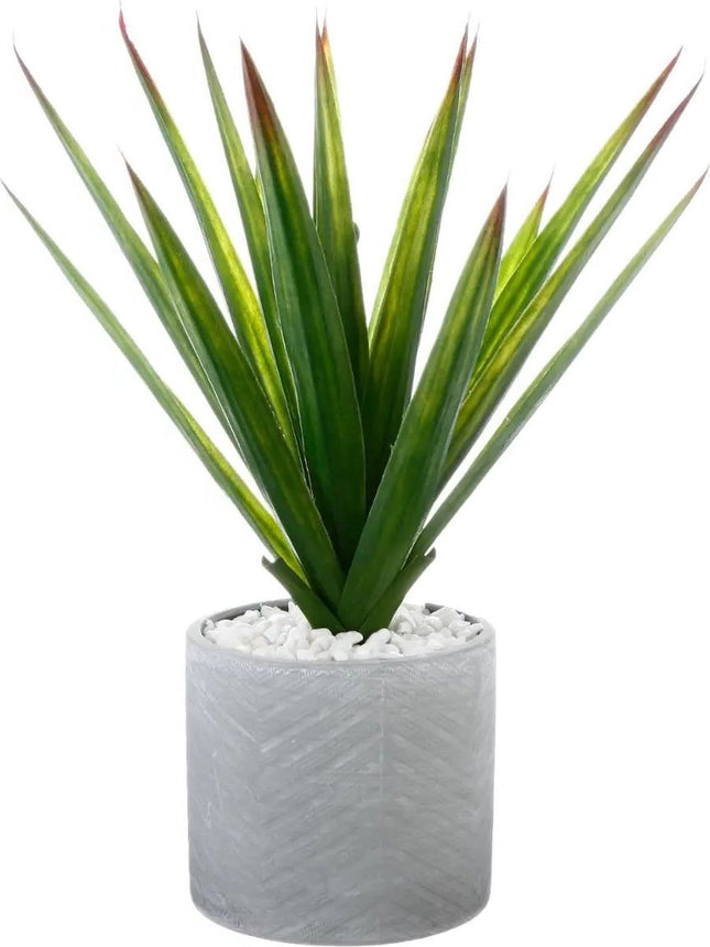Atmosphera Aloe Vera kunstplant in keramische pot 47 cm - Nepplanten