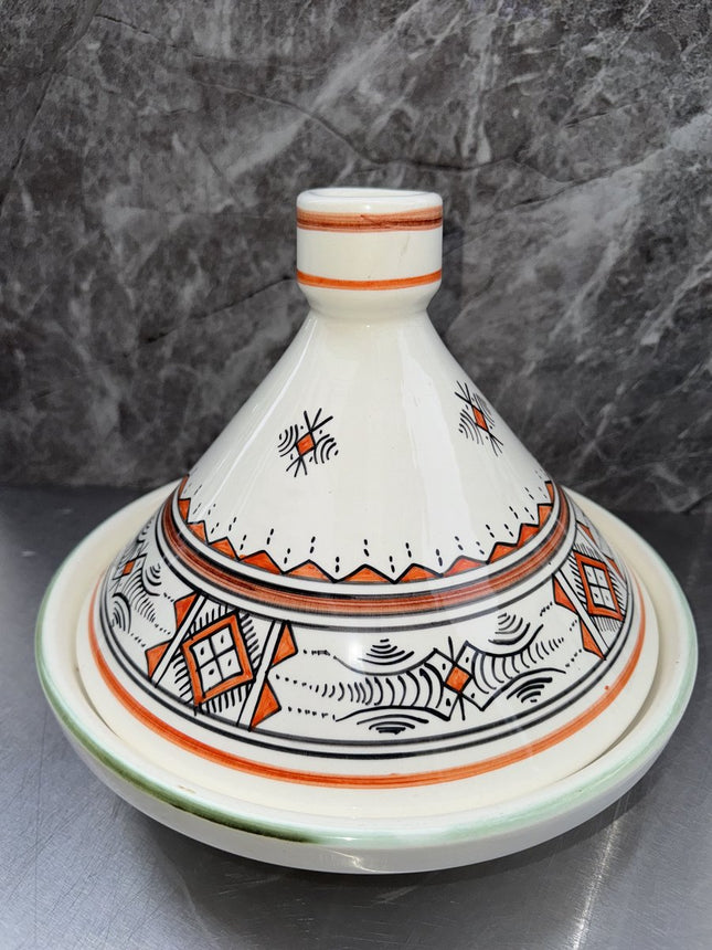Marokkaanse Originele Tajine - Aardewerk - Ø 26 Cm