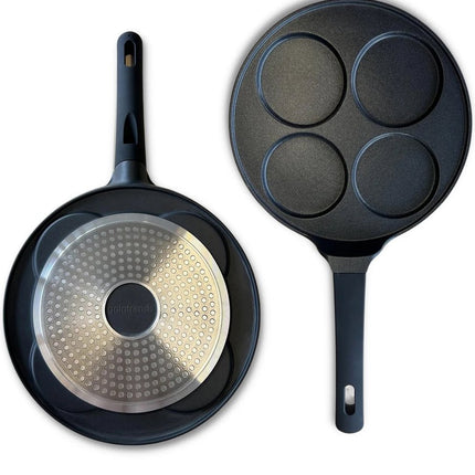 MONOO Pancake pan - Geschikt voor alle warmtebronnen - antiaanbaklaag - omeletpan