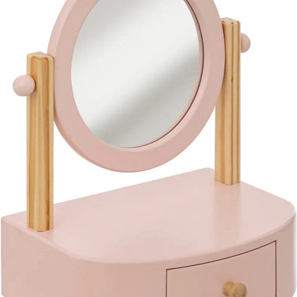 Atmosphera Kids make up spiegel Chary Rose - 22x16cm - Roze
