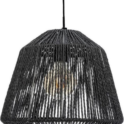 Hangtouw - H 26 cm - Zwart