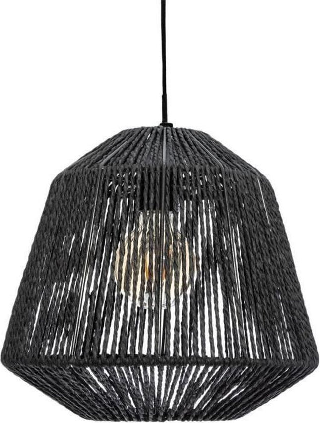 Hangtouw - H 26 cm - Zwart