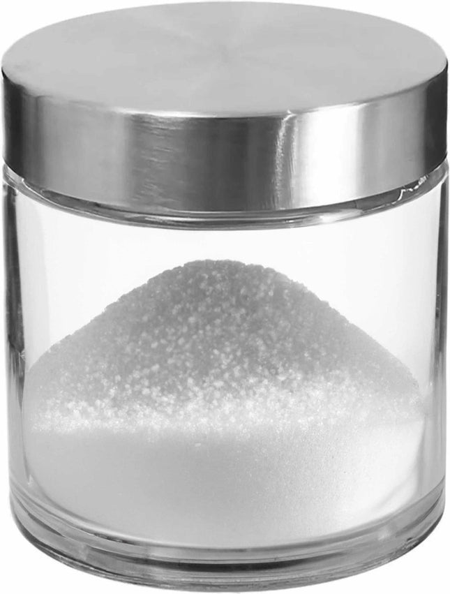 Voorraadbus/voorraadpot 0,75L glas met RVS deksel - 750 ml - Voorraadpotten met luchtdichte deksel