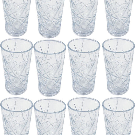 Longdrinkglazen - 37,5 cl - set van 12 stuks