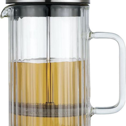 Klausberg Koffie-/Thee Zetter - Glas - 0.6L - Piston Theepress | theemaker| theezetter| French press voor koffie en thee