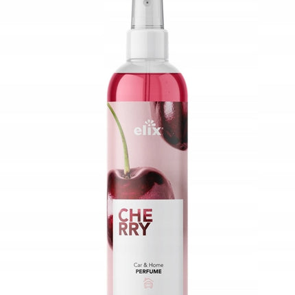 Elix - Luchtverfrisser Spray - Interieur Parfum Spray - Handzame Air Freshener voor Auto, Tas & Kamer - Compacte Geurspray Reizen & Onderweg - 75ml - Cherry