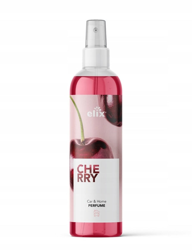 Elix - Luchtverfrisser Spray - Interieur Parfum Spray - Handzame Air Freshener voor Auto, Tas & Kamer - Compacte Geurspray Reizen & Onderweg - 75ml - Cherry