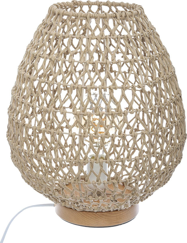 Atmosphera Tafellamp Etel D30,5x35,5cm - Beige - E27