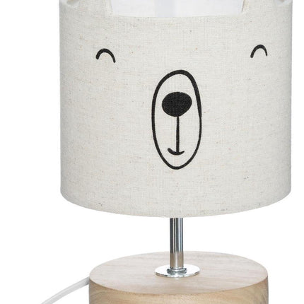 Atmosphera Kids Nachtlamp Beer D15x21cm - Beige - E14