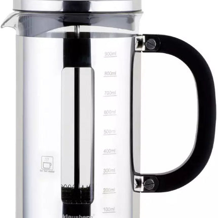 Klausberg KB7703 Piston Brewer 1L - Perfecte Koffie- en Theebereider