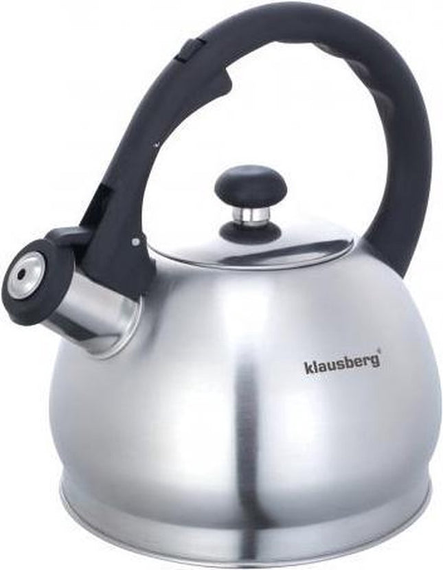 Klausberg 7042 - Fluitketel - o.a. inductie - RVS - 1.8 Liter