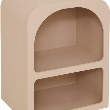 Atmosphera Soleya Nachtkastje 2 vakken - L40xD30xH55cm - Beige