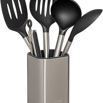5Five Keukengerei - 5-delig - bakspatel - zilver - rvs - 36 cm