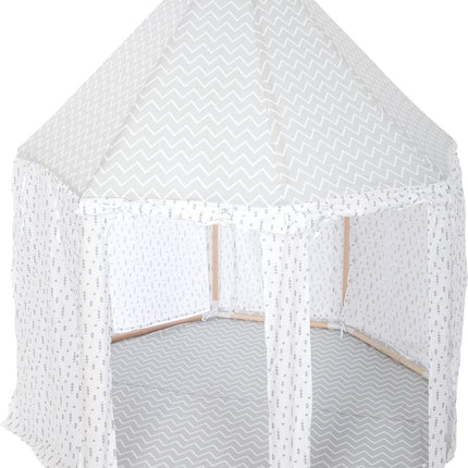 Atmosphera Kids Yurt tent grijs - Speeltent - H160 cm - Grijs - Kindertent