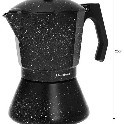 Klausberg Percolator – 9 kopjes – 450 ml – Espresso maker - Geschikt voor inductie