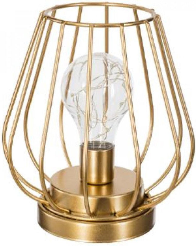 Atmosphera - Tafellamp - Goud - LED - Batterij