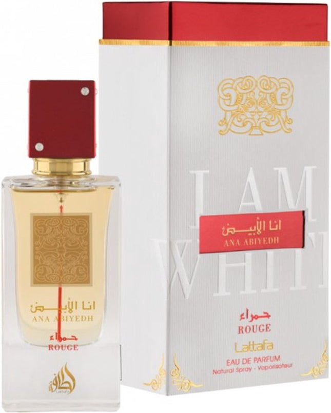 Lattafa Ana Abiyedh Rouge - EDP 60ML - Unisex