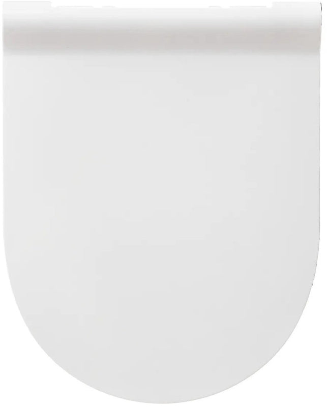 5Five Toiletbril Brilliant - wit - kunststof - universeel model - soft close systeem