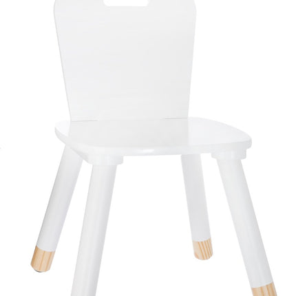 Atmosphera Kids Kinderstoel Wit - 50x30x30 cm