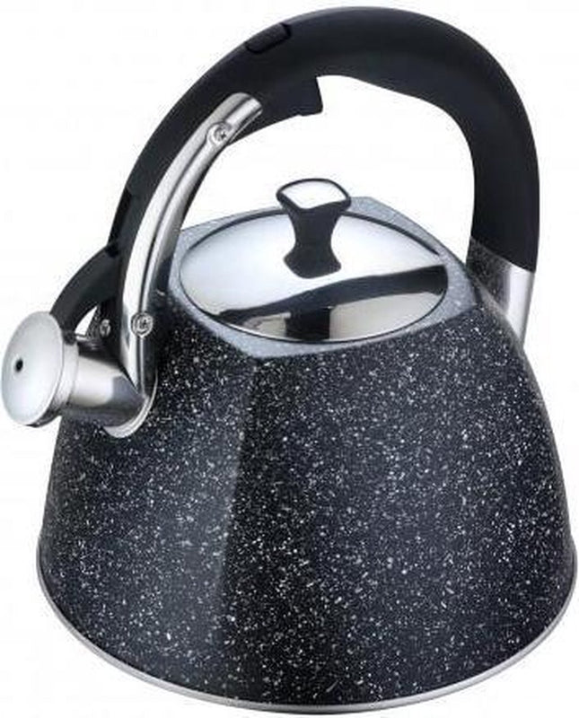 Klausberg KB-7412 fluitketel - 2,2L - rvs - alle warmtebronnen