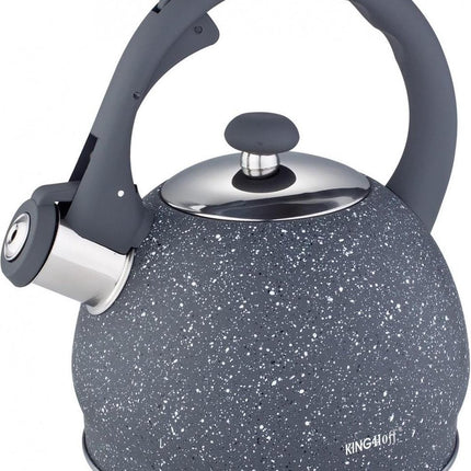Kinghoff 1405 - Fluitketel - RVS - 2 L