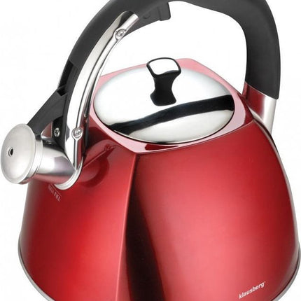 Klausberg KB-7258 fluitketel - 3L - rvs - alle warmtebronnen