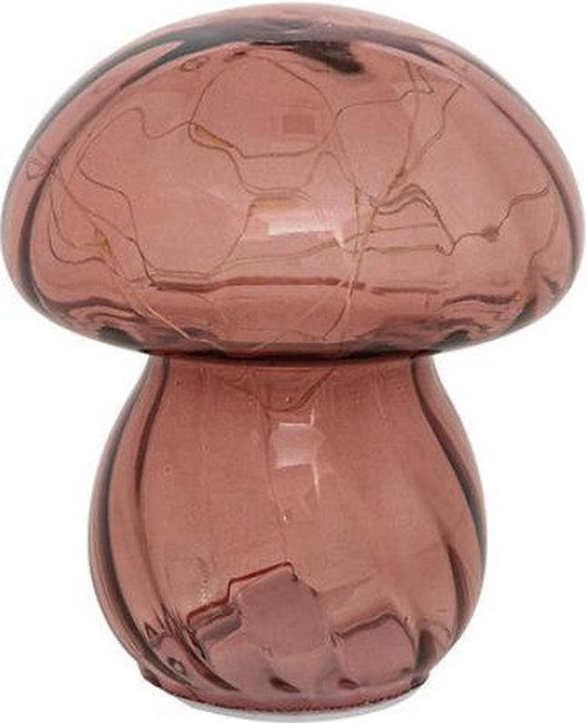 Atmosphera LED Tafellamp Malu - Ø13xH16cm - Antiek Roze