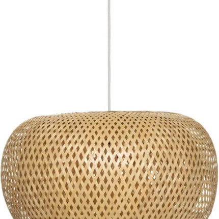 Hanglamp bamboe gevlochten D46 cm