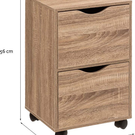 Kastje op Wielen Cavalier Hout