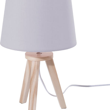 Tafellamp - 3 Poten - Grijs - 25W