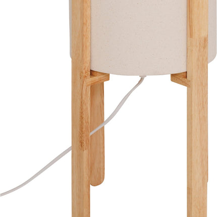 Atmosphera Rafa Vloerlamp - Ø24xH107cm - Beige