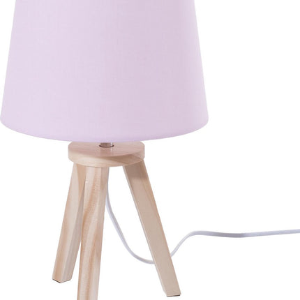 Tafellamp - 3 Poten - Roze - 25W