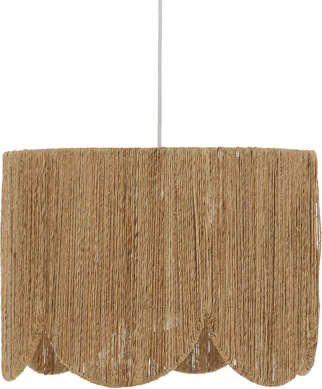 Atmosphera Hanglamp Janice jute - E27, niet inbegrepen - Ø38xH28cm - Bruin