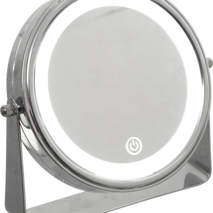 Atmosphera Spiegel LED Chrome D19cm