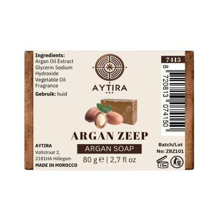 AYTiRA Argan Zeep 80g – Argan Soap met Arganolie