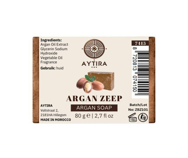 AYTiRA Argan Zeep 80g – Argan Soap met Arganolie