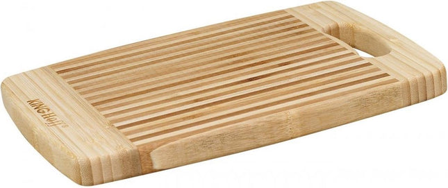 Kinghoff 1137 - snijplank - bamboe - 27x19x1,8cm