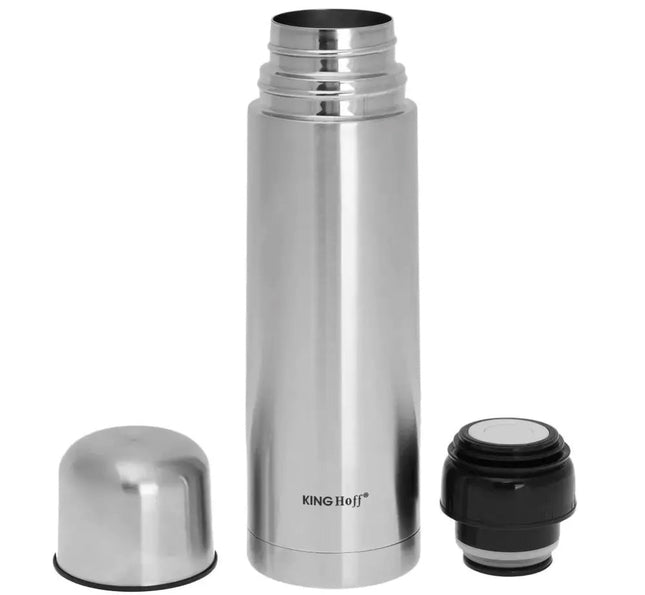 Thermosfles - thermoskan - drinkbeker - 1000 ml - RVS